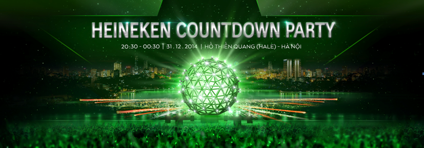 Heineken Countdown Party 2015 và 5 lý do không thể bỏ qua