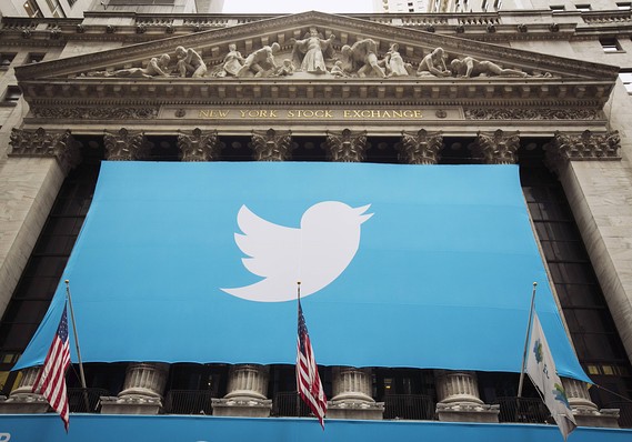 Cổ phiếu Twitter tăng vọt 73% ngày đầu tiên giao dịch