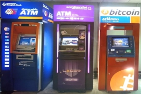 Máy ATM đầu tiên cho phép giao dịch tiền ảo Bitcoin