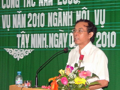 Ông Nguyễn Văn Nên. Ảnh: báo Tây Ninh