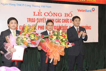Ông Võ Minh Tuấn thôi giữ chức Phó Tổng giám đốc VietinBank không rõ lý do