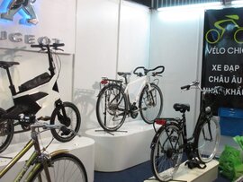 Phần lớn xe đạp tại Việt Nam là nhập khẩu
