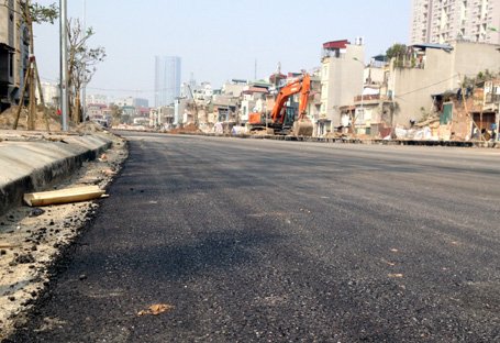Dự án xây dựng đường vành đai I (đoạn Ô Chợ Dừa - Hoàng Cầu) được phê duyệt năm 2008