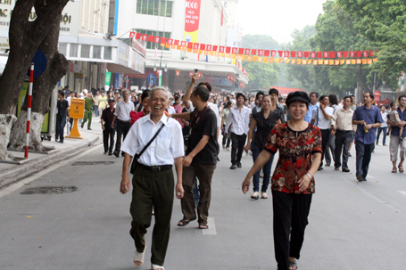 Hà Nội: Mở thêm 6 tuyến phố đi bộ