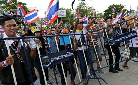 Thái Lan: Người biểu tình chấm dứt “đóng cửa Bangkok”