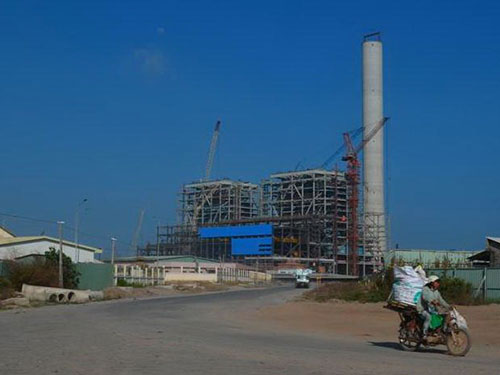 Nhà máy Nhiệt điện Duyên Hải 1- nơi có nhiều lao động là người Trung Quốc đang làm việc không phép