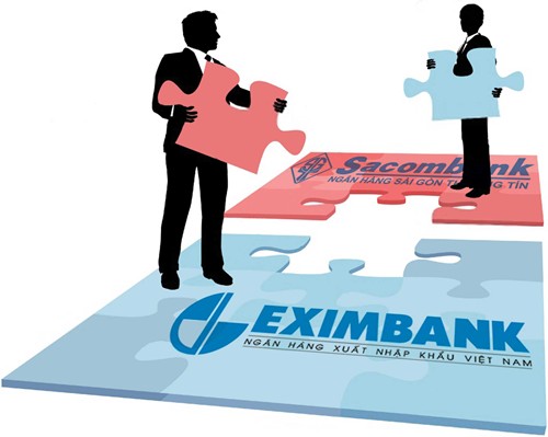 Eximbank lãi bao nhiêu nếu thoái vốn tại Sacombank?