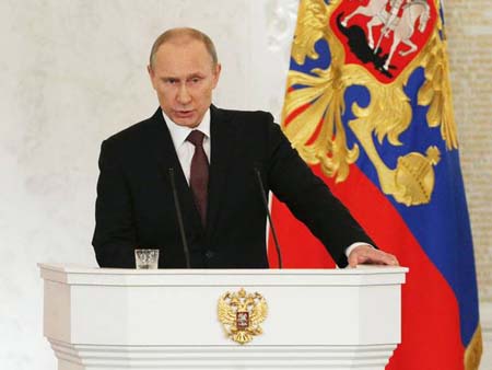 Putin mở tài khoản nhận lương tại ngân hàng bị Mỹ cấm vận
