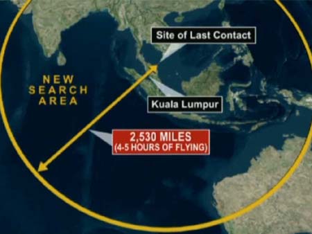 Vì sao MH370 có thể lọt lưới radar quân sự?