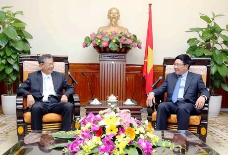 Phó Thủ tướng Phạm Bình Minh tiếp Đại sứ Nhật Bản