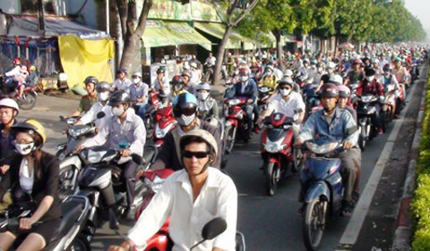 xe máy, Việt Nam, quy hoạch, đô thị, tắc đường, giao thông