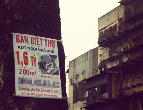 Chuyện lạ Hà Nội: Biệt thự trăm mét rẻ hơn chung cư