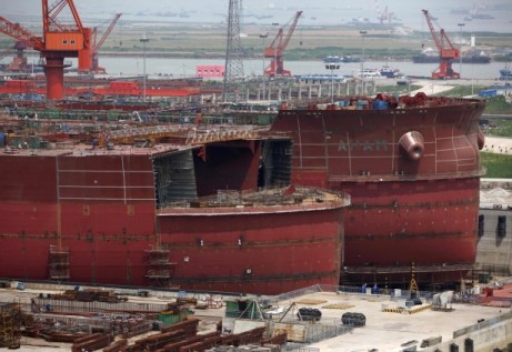Ngân hàng Trung Quốc lao đao vì ngành đóng tàu