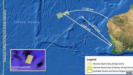 Phát hiện trở lại tín hiệu nghi của hộp đen MH370