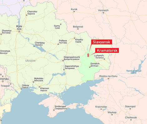 Quân đội Ukraine tấn công sân bay quân sự, 4 người biểu tình thiệt mạng
