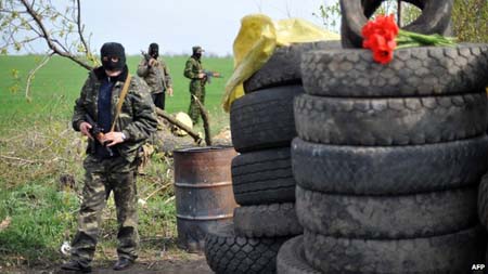 Tình hình tại miền Đông Ukraine vẫn tiềm ẩn nhiều bất ổn