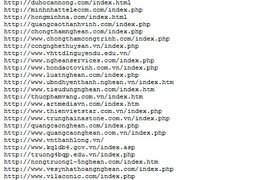 220 website của Việt Nam đã bị 