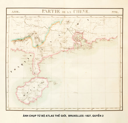 Bản đồ Atlas châu Âu khẳng định chủ quyền Việt Nam
