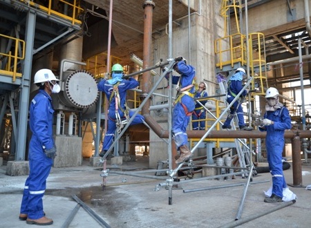 Nhà máy lọc dầu Dung Quất tạm ngừng hoạt động để bảo dưỡng