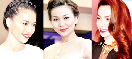 Ba ngôi sao hạng A Việt với cát xê “khủng”: Ngô Thanh Vân, Thanh Hằng và Hồ Ngọc Hà.
