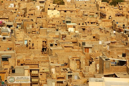 Thành phố Jodhpur ở bang Rajasthan, Ấn Độ nổi tiếng là thành phố của màu xanh.