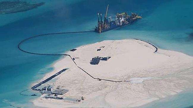 Trung Quốc cải tạo 5 bãi đá tại quần đảo Trường Sa