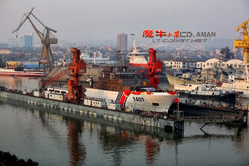 Trung Quốc đưa tàu hải cảnh cỡ lớn vào hoạt động ở Biển Đông