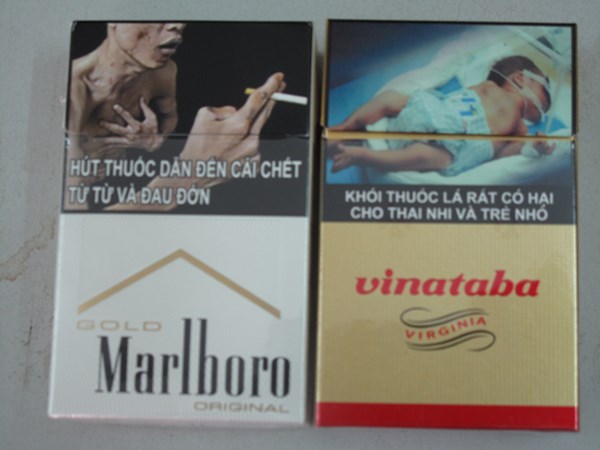 Tịch thu thoàn bộ thuốc lá không in hình cảnh báo sức khỏe
