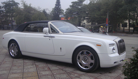 siêu-xe, Rolls-Royce Phantom, Cường-đôla, Cường Luxủy, Đỗ-Bình-Dương, bầu-Thụy,