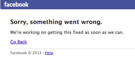 Facebook mất gần 600.000USD vì lỗi trong 30 phút