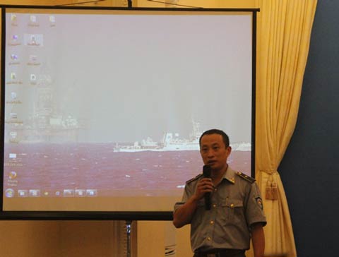 Ông Hà Lê tường thuật vụ tàu TQ hung hăng đâm tàu kiểm ngư 951 vào ngày 23/6