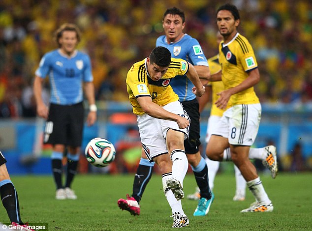 Nhờ World Cup, James Rodriguez đắt hàng quảng cáo