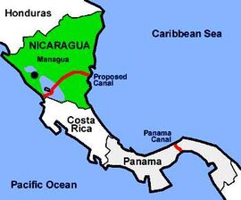 Nicaragua phê chuẩn lộ trình cho kênh đào 40 tỷ USD nối hai đại dương