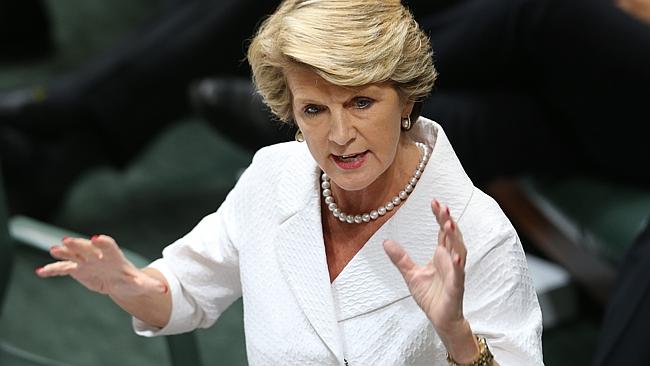 Ngoại trưởng Úc Julie Bishop.