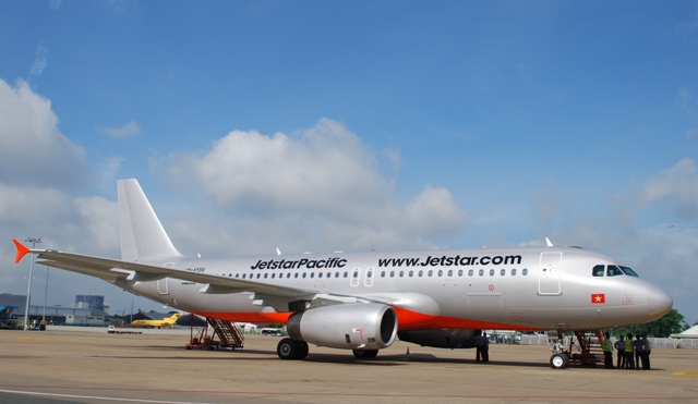 Jetstar Pacific tiếp tục duy trì phát triển đội máy bay lên 10 chiếc Airbus A320 trong năm 2014