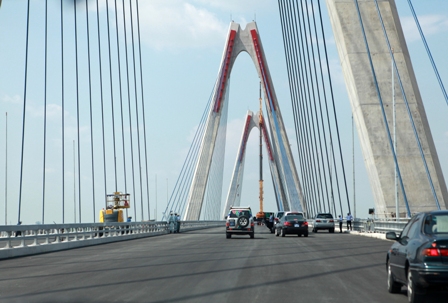 Cầu Nhật Tân sẽ là cây cầu đẹp nhất bắc qua sông Hồng