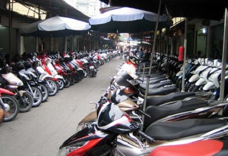 Chợ xe máy Dịch Vọng đứng trước nguy cơ di dời sang khu vực quận Bắc Từ Liêm
