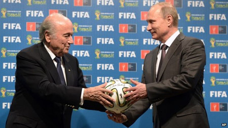 FIFA chịu sức
ép tước quyền đăng cai World Cup 2018 của Nga