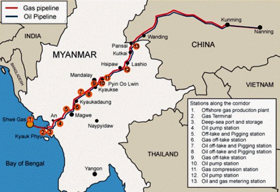 Myanmar hủy dự án đường sắt do Trung Quốc đầu tư