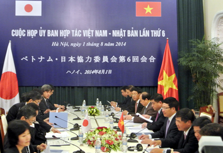 Phiên họp Ủy ban Hợp tác Việt Nam - Nhật Bản lần thứ 6 diễn ra thành công và tốt đẹp