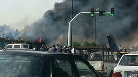 Rơi máy bay tại Iran, 48 người thiệt mạng