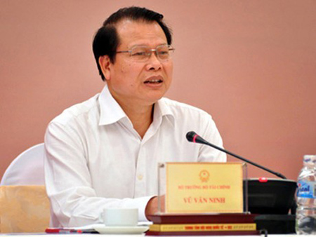 Phó Thủ tướng Vũ Văn Ninh chủ trì buổi làm việc.
