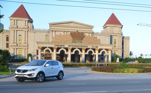 Khu vui chơi có thưởng của Silver Shores Hoàng Đạt (TP Đà Nẵng) là một trong những casino lớn nhất Việt Nam
Ảnh: BÍCH VÂN