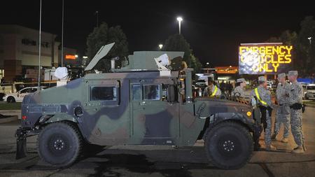 Vệ binh quốc gia cũng có mặt tại Ferguson