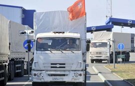 Toàn bộ đoàn xe cứu trợ Nga đã rời Ukraine