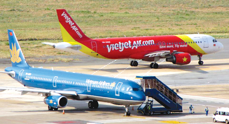 Vietnam Airlines và VietJet Air được hưởng nhiều lợi ích  từ việc Việt Nam gia nhập Công ước Cape TownẢnh: Trần Hải