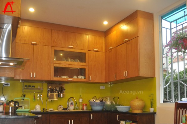 Thiết kế cải tạo nội thất căn hộ Tam Trinh: bếp