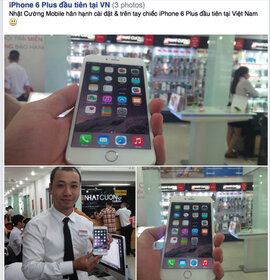 iPhone 6 Plus bất ngờ xuất hiện tại Hà Nội?