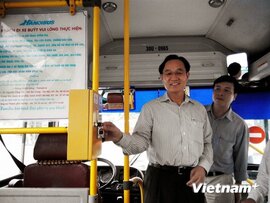 Hà Nội: Thí điểm dùng vé tháng điện tử xe buýt vào ngày 6/10