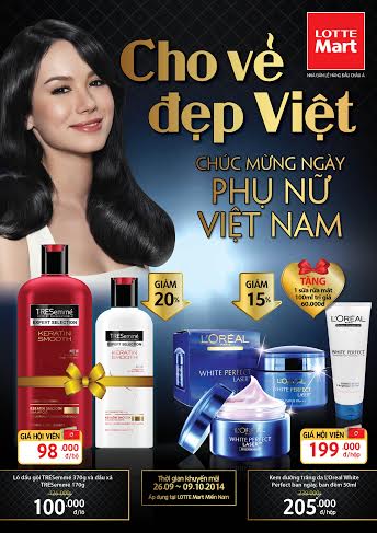 Lotte Mart với chương trình “Cho vẻ đẹp Việt”